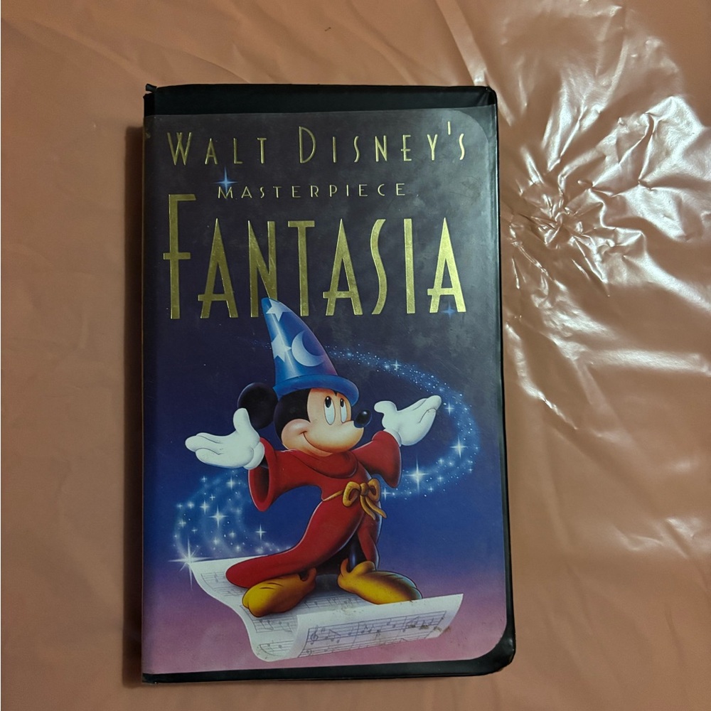 Fantasia- Classic Black VHS Tape with Case